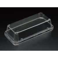 スミ 惣菜容器 エスコン FUL-73 透明蓋 2400枚(100×24) 3L73201 1ケース(2400枚入(100枚×24袋))（直送品）