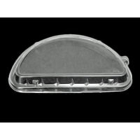 デンカポリマー 惣菜容器 ST-300ハーフ蓋U【weeco】 450枚(25×18) 40853 1ケース(450枚入(25枚×18袋))（直送品）