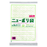 福助工業 ポリ袋　ニューポリ規格袋 0.06 No.18 500枚(50×10) 441031（直送品）