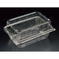 スミ フードパック アスコンY1000BH 透明 200枚(50×4) 4E10108 1ケース(200枚入(50枚×4袋))（直送品）