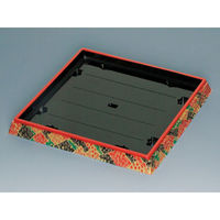 福助工業 寿司容器　新角桶 40H 大和　120枚(10×12) 533963（直送品）