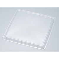 福助工業 寿司容器 角桶 5F 透明蓋 80枚(10×8) 575348 1ケース(80枚入(10枚×8袋))（直送品）