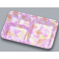 福助工業 弁当容器 LC新 LC-608 フローネ 800枚(50×16) 578576 1ケース(800枚入(50枚×16袋))（直送品）