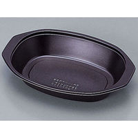 福助工業 惣菜容器 フルレンジTR-160H黒 800枚(50×16) 591793 1ケース(800枚入(50枚×16袋))（直送品）