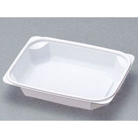 福助工業 惣菜容器　フルレンジE-265H白　1200枚(50×24) 593397（直送品）