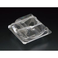 スミ 菓子容器 ユニコン SD-1 透明 1500枚(50×30) 5D01110 1ケース(1500枚入(50枚×30袋))（直送品）