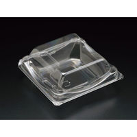 スミ 菓子容器 ユニコン SD-2 透明 1200枚(50×24) 5D02110 1ケース(1200枚入(50枚×24袋))（直送品）