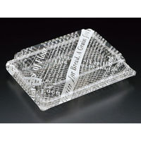 スミ フードパック ユニコン LS-83 白英字 600枚(100×6) 5S83629 1ケース(600枚入(100枚×6袋))（直送品）