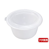 スミ 麺・スープ容器　エコロンP 暖らんデリ130 月白　600枚(50×12) 7P13103（直送品）