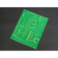 福助工業 カマス袋 カマス GT No.3 洋柄グリーン バラ 1袋(100枚) 804134（直送品）