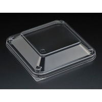 スミ 惣菜容器 SPレンジFVG115 透明 1600枚(100×16) 8G15221 1ケース(1600枚入(100枚×16袋))（直送品）