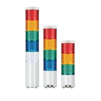 Qlight 積層信号灯 QTG70ML-BZ-5-110/220-AGGWR 1台（直送品）