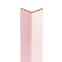 フクビ化学工業 ピュアナガード30 25×25×3000mm チェリーピンク PG30P 1梱包（20本入）（直送品）