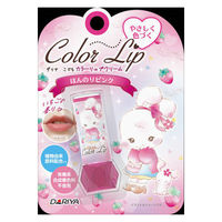 ダリヤ こどもカラーリップクリーム ＜ほんのりピンク＞ 4904651187232 1個×6点セット（直送品）