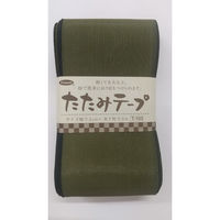タカギ繊維 たたみテープ・無地　Ｔ-103　(若草) 1個（直送品）