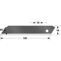 TJMデザイン カッター　替刃大　凄刃黒50枚入 CBL-SK50 1セット（50枚入）