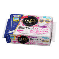 エリエール キレキラ！フロアワイパー（フローリングワイパー）徹底キレイ 取替えウェットシート ローズの香り 1パック（16枚入） 大王製紙