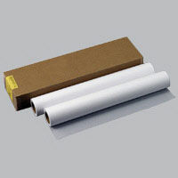 アスクル プロッタ用紙 ロール紙 インクジェットプロッタ用紙 トレーシングペーパー60g白黒用A1 1箱（2本入） オリジナル（わけあり品）