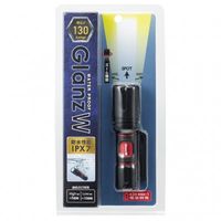 LED防水ズームライト 130lm L7GAZ1307BK ヤザワコーポレーション（直送品）