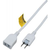 抜け止め延長コード 1個口 1m 白 Y02N101WH ヤザワコーポレーション（直送品）