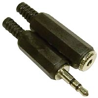 オーム電機 φ3.5ステレオプラグ・ジャックセット AP-2667 1個