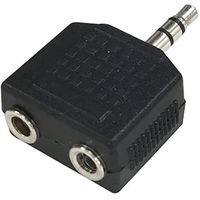 オーム電機 2口分岐アダプター S3.5PーS3.5J2 AUD-P3028S 1個