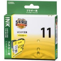 ブラザー（brother）用 LC11Y対応 互換インク INK-B11B-Y（直送品）