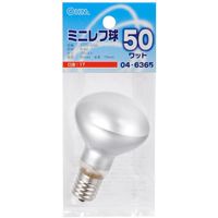 ミニレフ球 R50 E17口金 50W RF501750 ヤザワコーポレーション（直送品 