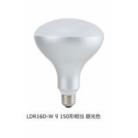 オーム電機 LED電球 レフ形 E26 150形相当 昼光色 16W 1804lm 157mm OHM 屋外対応 LDR16D-W 9（直送品）