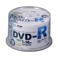 オーム電機 DVD-R 16倍速対応 データ用 50枚 スピンドル入 PC-M16XDRD50S（直送品）