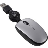 オーム電機 伸縮式光学式マウス シルバー PC-SMSO1S-S（直送品）