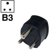 オーム電機 海外用電源形状変換プラグ B3タイプ TRA-A0850B3（直送品）