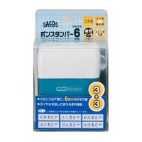 新朝日コーポレーション ポンスタンパー6 ビジネス用 横型 PR-2 1個
