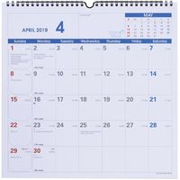 2019年度カレンダー クオバディス 壁掛カレンダー 1冊（直送品）