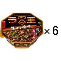 日清食品 日清ラ王 焦がし味噌 6個