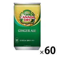 【炭酸飲料】　カナダドライ ジンジャーエール 160ml 1セット（60缶）