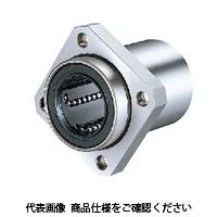 日本ベアリング スライドブッシュ SMKーE形(シングル・角フランジ形・インロー付) SMSK6UUーE 1個（直送品）