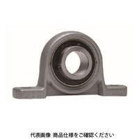 FYH ベアリングユニット小型・軽量ピロー形UP（円筒穴・カバー付き）UP000C UP000C 1セット（2個）（直送品）