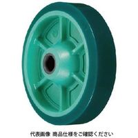 岐阜産研工業 PNUA型 樹脂製ウレタンゴム車輪（滑り軸受け） PNUA-130 1セット（2個）（直送品）