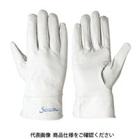 シモン 牛本革手袋 CGー715 L 4130715 1セット(10双)（直送品）