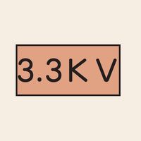 トーアン 配管 電気用8 大 ヨコ 3.3KV 25ー698 1セット(20枚:10枚×2組)（直送品）