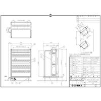 サカエ ツーリングワゴン TLRー35CJKTBR 1個（直送品）