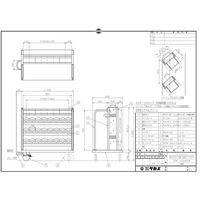サカエ ツーリングワゴン（フットブレーキ・トレー付） ASR-24