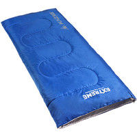 KAZMI 寝袋 スリーピングバッグ1 ブルー[最低使用温度0度] K7T3M001BL（直送品）