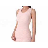 神戸生絲 あったかインナー婦人用ノースリーブ ピーチ M-L MP721 【介護用衣類】ウェルファンカタログ ウェルファンコード：921058（直送品）