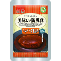 【非常食】 アルファフーズ UAA食品 美味しい防災食 ハンバーグ煮込み 5年6か月保存 1セット（50食入）