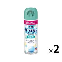 蚊 トコジラミ マダニ サラテクト 無香料 200mL 1セット（2本） 虫除けスプレー お肌の虫よけ アウトドア 携帯用 アース製薬