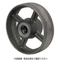 岡本工機 ダクタイル製芯金車輪 D（ダクタイル・ベアリング入り） D180 1セット（2個）（直送品）