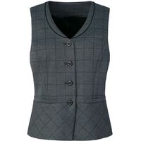 レディスベスト 15号 グレー系 GVEL-1860-B7 サーヴォ（旧サンペックスイスト）（直送品）