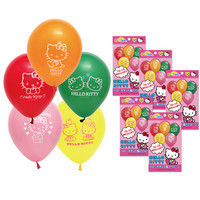 ハローキティバルーン 28CM 5袋セット 0702120110 1セット（25個入：1袋5個×5袋） 宝興産（直送品）